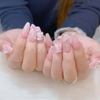 ネイル ゴテゴテネイル JRのネイルデザイン