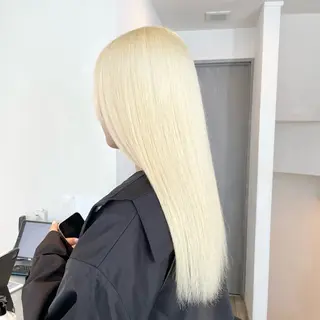 ロング カラー ブロンド・ハイトーン ／遠藤将太のヘアスタイル