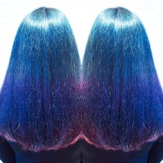 ロング カラー 及川シゲル 髪質改善講師のヘアスタイル