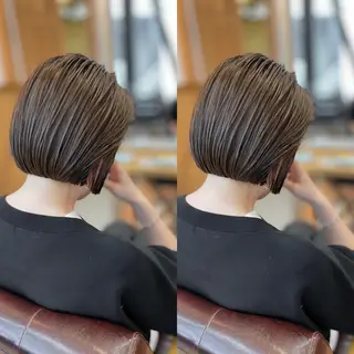 ショート カラー 木村丈晴✂️ご来店 お待ちしてます😊のヘアスタイル