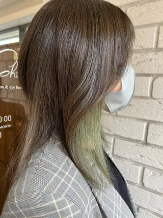 カラー be’leef.ric 守口店所属・beleef守口店 reinaのヘアスタイル