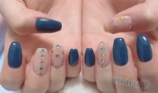 ネイル まるみ ♡のネイルデザイン