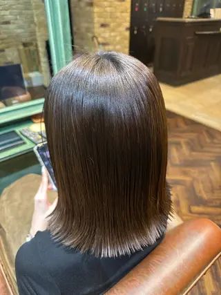 ショート Monan 新宿所属・ケイジ✨透明感 /艶カラー✨のヘアスタイル