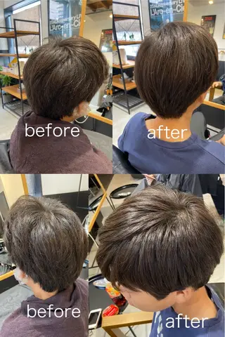 ショート hair salon TOKUNAGA所属・💫縮毛矯正/ カット💫徳永あい子のヘアスタイル