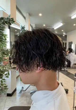 パーマ 甲田 和生のヘアスタイル