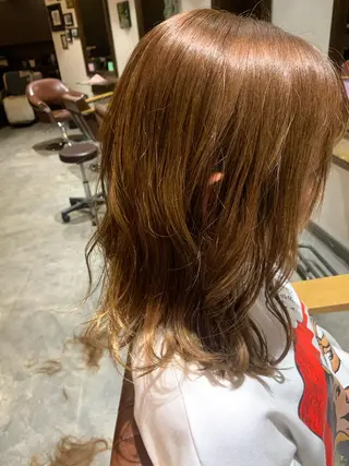 ミディアム カラー familiar BOND所属・佐々木陸斗 ショート&メンズのヘアスタイル