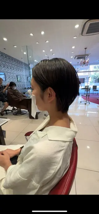 ショート 益野 凌のヘアスタイル
