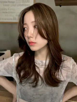 ロング [似合う小顔カット] 🪽MUNi恵比寿のヘアスタイル