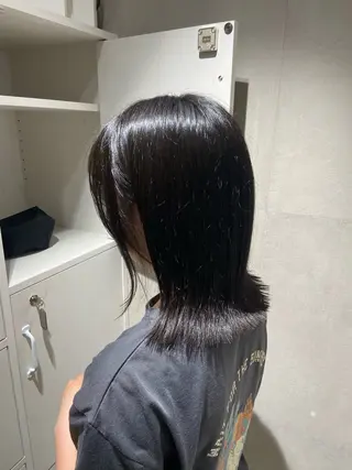 セミロング 髪質改善資格保持者/ ナツミのヘアスタイル