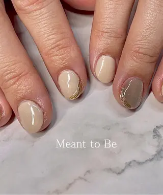 ネイル Meant to Be〜ご縁に感謝〜のネイルデザイン