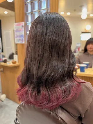 セミロング カラー ROPE🫧 フウカのヘアスタイル