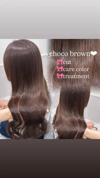 ロング 💎りあん/大須/栄 ブリーチなしWカラーのヘアスタイル