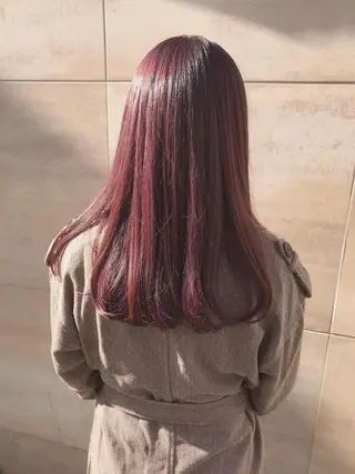 ロング カラー ヘアアレンジ 【代表】 たき〜のヘアスタイル