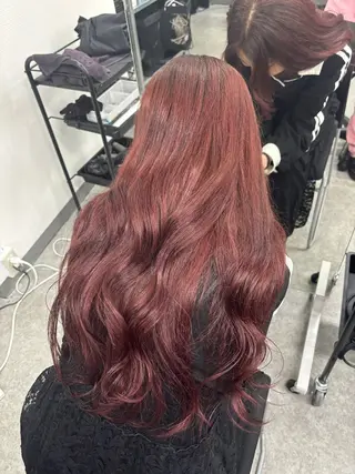 カラー 🎀ツヤ髪✖︎ 暖色🎀RYUKAのヘアスタイル