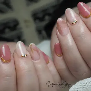 ネイル infinity skyのネイルデザイン