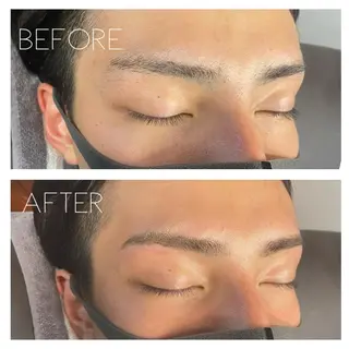 メンズ マツエク・マツパ カットスタジオピエロ所属・若江岩田マツエク SUNのマツエク・マツパデザイン