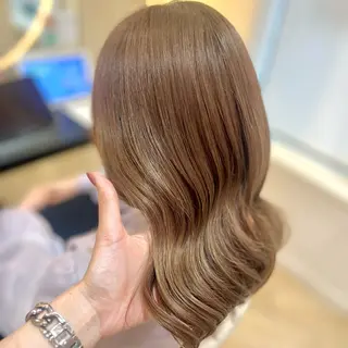 ミディアム 透明感カラー🫧/ アレンジ/ayanoのヘアスタイル