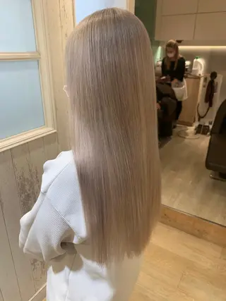 ロング カラー 渋谷ハイトーン/ デザインカラー阿部のヘアスタイル
