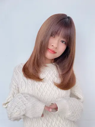 パーマ ボブ/ミディアム 親しみやすさ/さくらのヘアスタイル