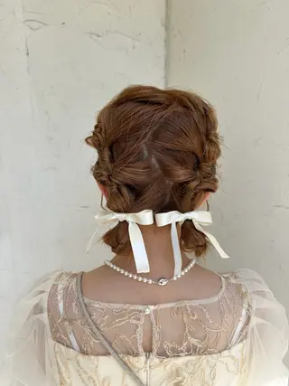 ヘアアレンジ 永田 彩華のヘアスタイル