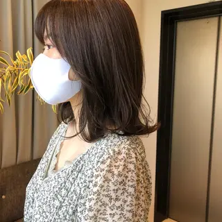 ミディアム Eleanor梅田店 REMIのヘアスタイル