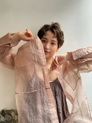 ショート 佐藤 永夏のヘアスタイル