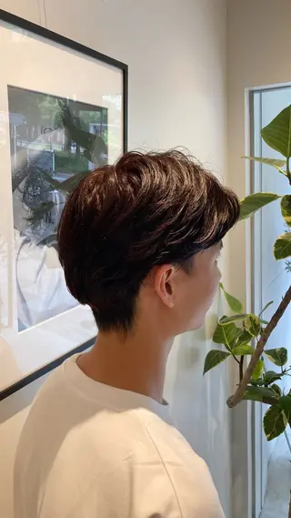 カラー メンズ CYAN.栄店所属・久野 紗愛のヘアスタイル