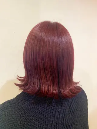 ショート カラー 乳井 悠香のヘアスタイル