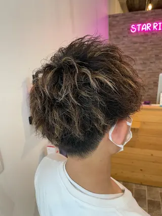 ショート メンズ SALOWIN心斎橋Suite店所属・【髪質改善の専門店】 🫧鷹司郎のヘアスタイル