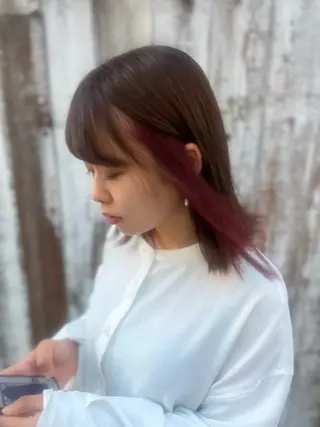 ミディアム カラー Go   Today シェアサロン　横浜店所属・【ただの天才 🎨】のヘアスタイル