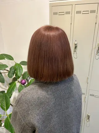 ミディアム カラー カツキ/GARTE 代官山のヘアスタイル