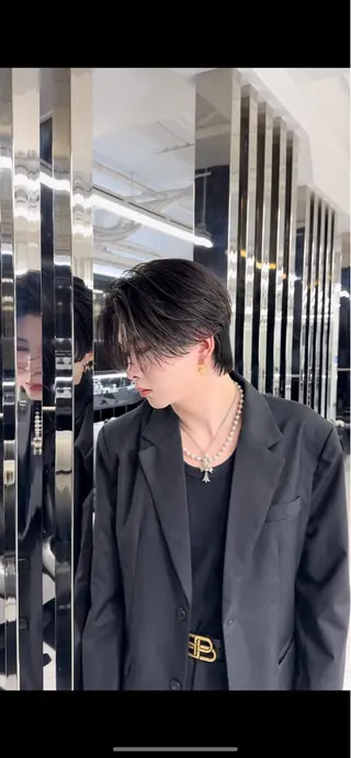 ショート メンズ 韓国メンズヘア　SENSE 渋谷　【センス】　宇田川交番前所属・浜本 琉聖のヘアスタイル