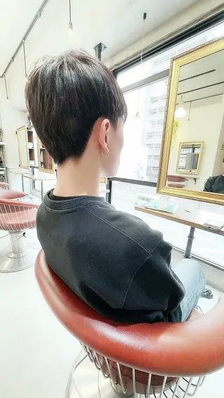 ショート カラー メンズ オーナースタイリスト 佐藤のヘアスタイル