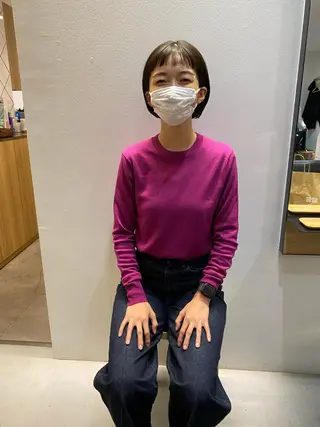 ショート YinYang所属・川﨑 章弘のヘアスタイル