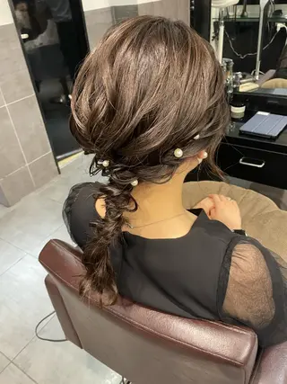 ヘアアレンジ レイヤー/似合わせ /もえ🍊のヘアスタイル