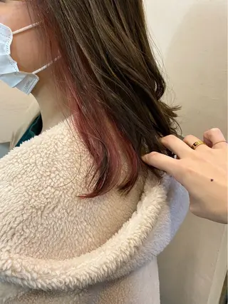 カラー カラー/ブリーチ✨ セットモデル/コハルのヘアスタイル