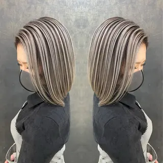 ショート カラー Lyuca所属・ショート×ブリーチ Lyuca/yujiのヘアスタイル