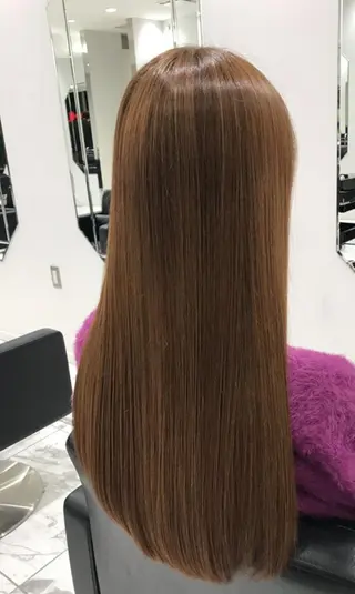 カラー ロング 銀座店長🌟 片山雄太のヘアスタイル