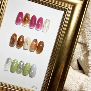ネイル kiii.__ ✴︎*のネイルデザイン