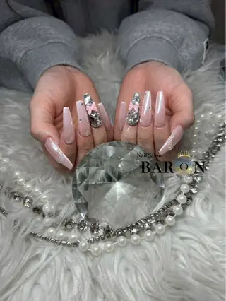 ロング 🖤BARON🖤 MIUのネイルデザイン