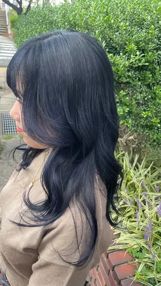 ロング カラー codo🌺 桑原 理名のヘアスタイル