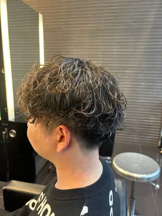 パーマ メンズ FURUSHO梅田所属・【メンズ限定】原 唯登のヘアスタイル