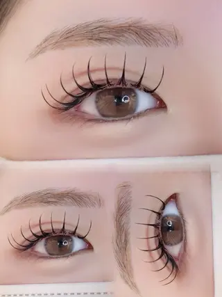 マツエク・マツパ kurumi 🩰SeneLのマツエク・マツパデザイン