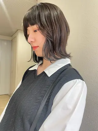 ショート カラー ショート/ボブ/ 心斎橋/宮脇美奈のヘアスタイル