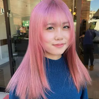 セミロング カラー &so.／ meru🐑🌱のヘアスタイル