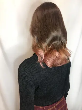 ロング カラー clomus所属・YUKA艶髪 🌸寛ぎ部屋のヘアスタイル