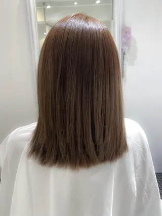 ミディアム カラー ducha所属・DUCHA Tomida naoのヘアスタイル
