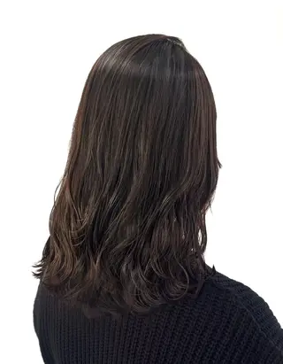 セミロング カラー Atem ☀️大町店のヘアスタイル