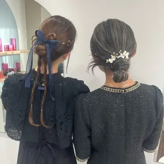 ヘアアレンジ 佐々木 遥菜のヘアスタイル