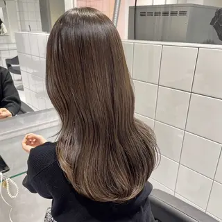カラー 🤍海外girl🤍 ベージュ/ALISAのヘアスタイル